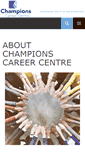 Mobile Screenshot of championscareercentre.org
